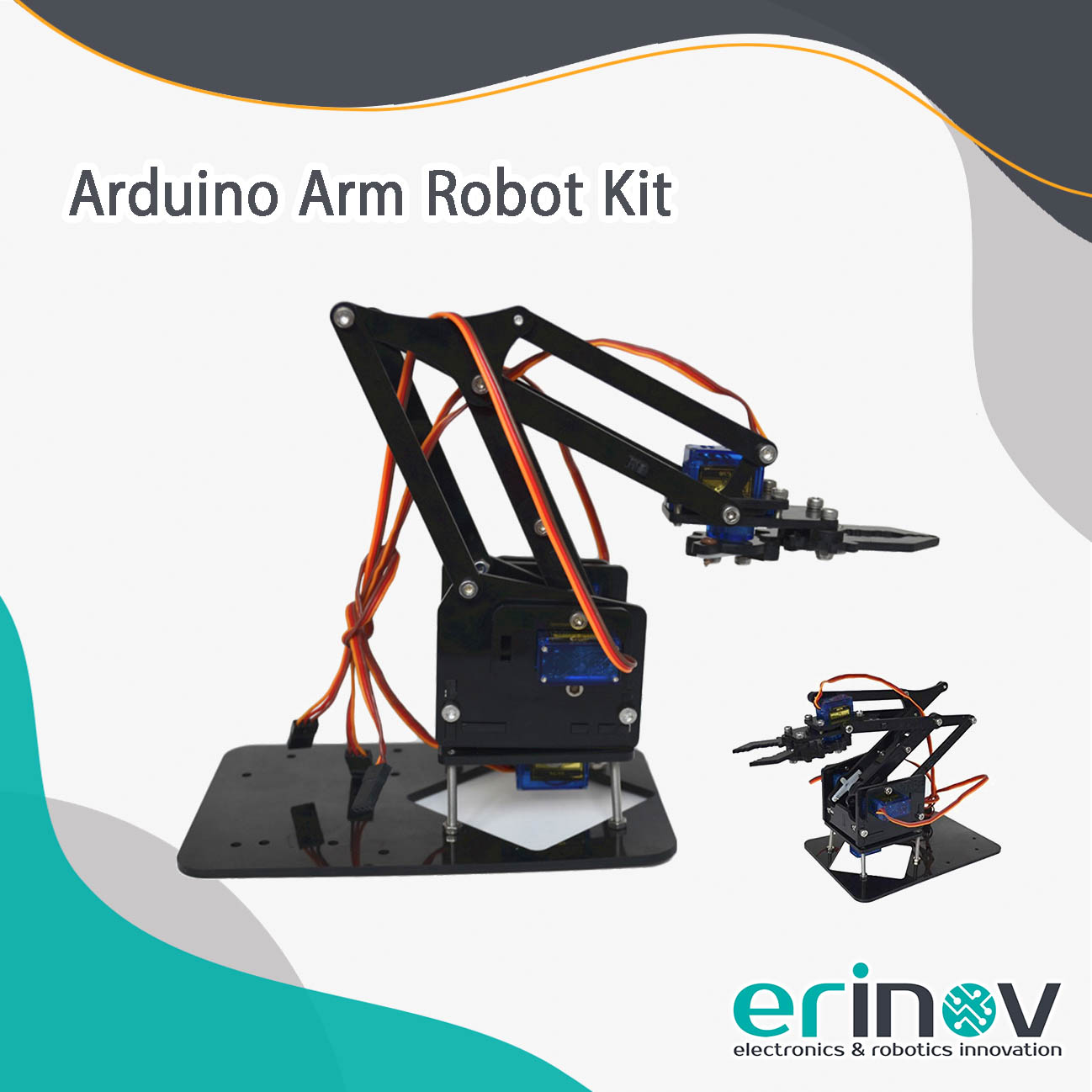 Arduino Arm Robot Kit - Erinov
